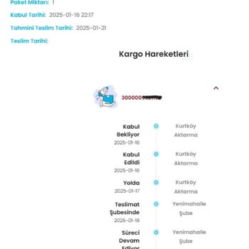 Kargoist Yenimahalle Şubesi İletişim Sorunu Ve Teslimat Gecikmesi