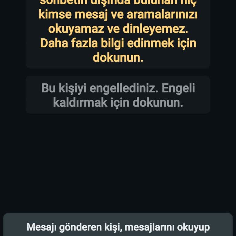 WhatsApp Üzerinden Gelen Şüpheli Mesajlar Ve Güvenlik Endişesi