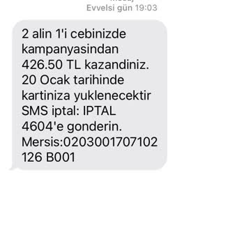 Carrefour SA'nın Yanıltıcı Kampanya İadesi