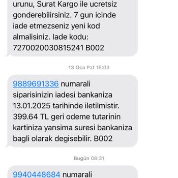 Trendyol'da Kargo Ücreti Mağduriyeti