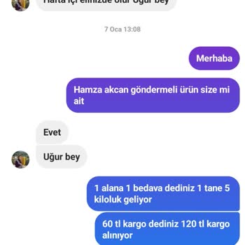 Sipariş Sorunu Ve Yetersiz Müşteri Hizmeti