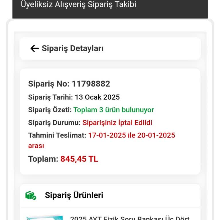 Kitapsec Teslimat Süresi Hayal Kırıklığı