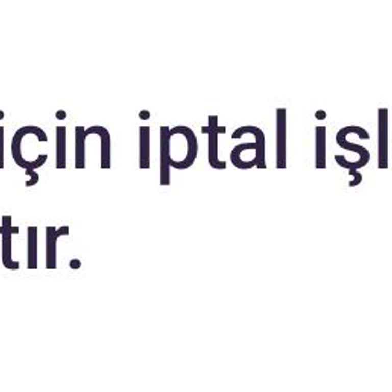 Sürekli İptal Edilen Siparişler Ve Mağduriyet