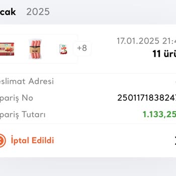Yanlış Sipariş İptali Ve Müşteri Mağduriyeti