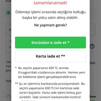 Çifte Bilet Kesintisi Ve İade Sorunu