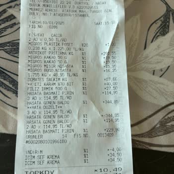 Migros'ta Tekrarlanan Yanlış Ürün Geçişi Mağduriyeti