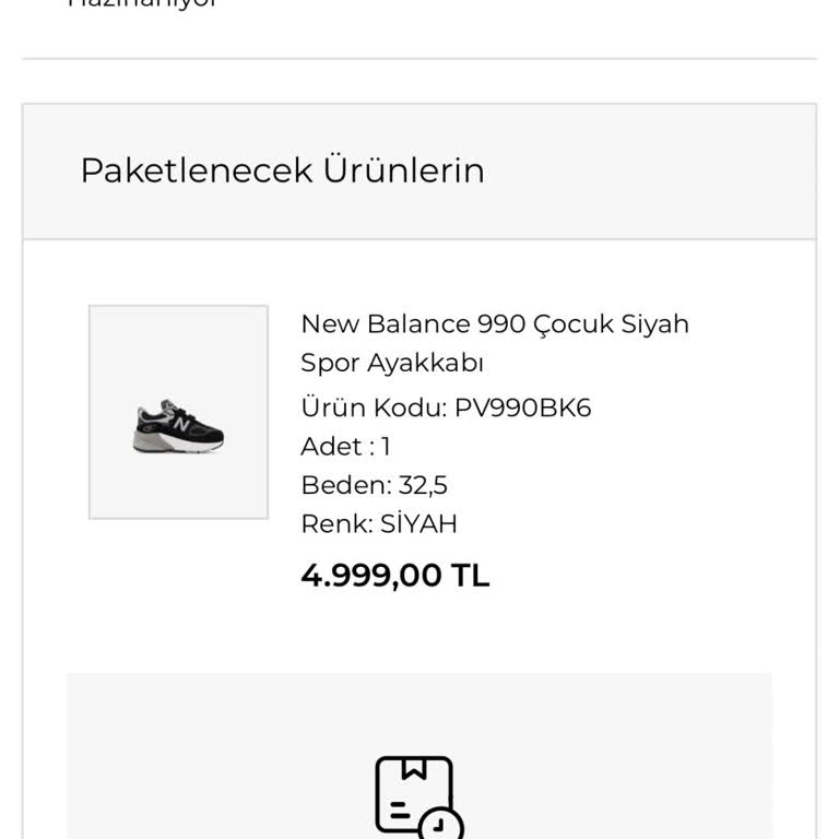 New Balance Siparişim Hala Hazırlanmadı!
