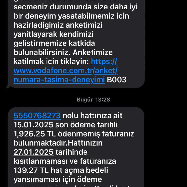 Yanlış Fatura Bildirimi Ve Şok Edici Miktar