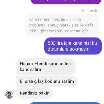 Yanıltıcı Sipariş Süreci Ve İade Sorunu