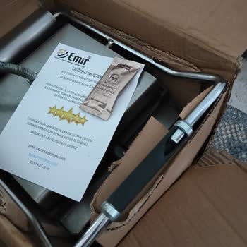 Emir Makine Endüstriyel Hem Kullanılmış Hem De Kırık Ve Ezik Tost Makinesi Gönderdiler