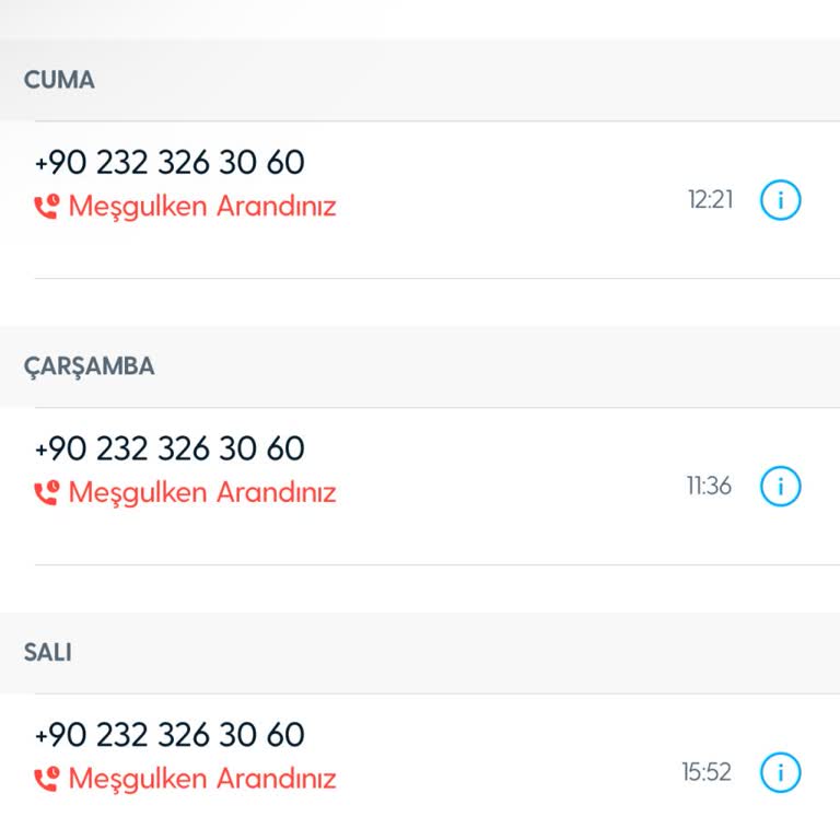 Sürekli Aramalarla Rahatsız Edilme