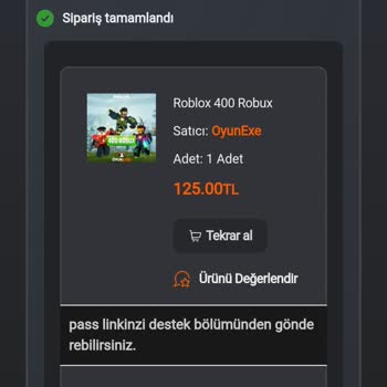 Robux Aktarımı Sorunu Ve Destek Eksikliği