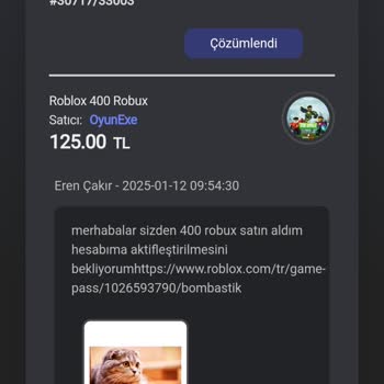 Robux Aktarımı Sorunu Ve Destek Eksikliği