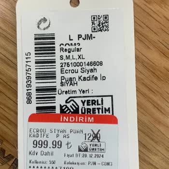 Ecrou Renk Değişiminde Fiyat Şoku