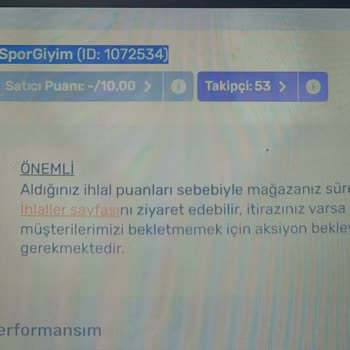 Trendyol'da Haksız Hesap Kapatma Mağduriyeti
