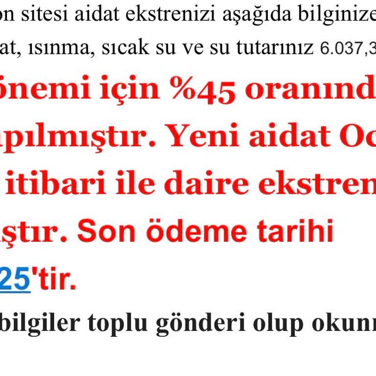 İkon Residence Aidat Şikayeti