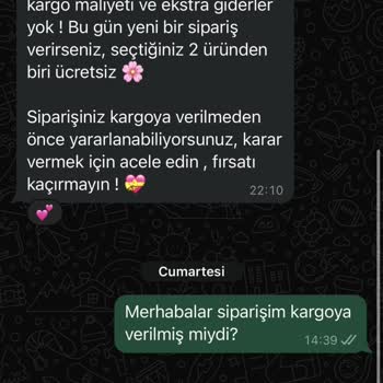 Sipariş Sonrası İletişim Sorunu Ve Hayal Kırıklığı