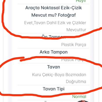 Ekspertiz Raporunda Tutarsızlık Ve Yanıltıcı Bilgiler