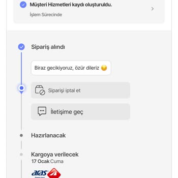 Hepsiburada Siparişimde Gecikme Ve Yetersiz Çözüm