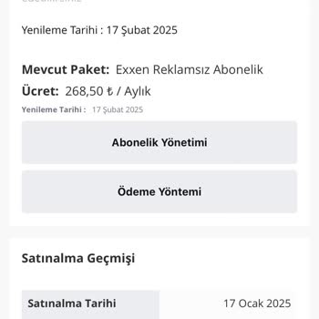 Exxen Üyelik İptali Ve Haksız Ücret Kesintisi Sorunu