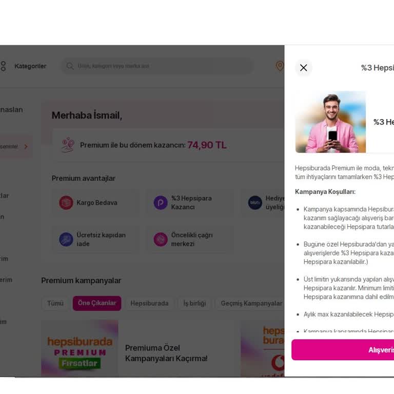 Hepsiburada Premium Yanıltıcı Ödül Politikası