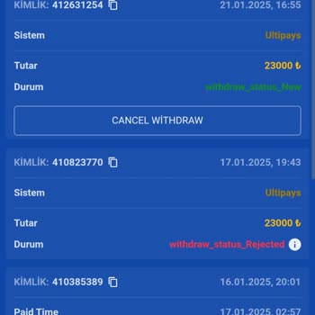 Üyelik Sonrası Geciken Ödeme Sorunu
