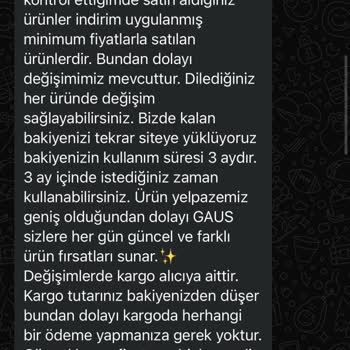 Kimyasal Koku Ve İade Sürecinde Yaşanan Zorluklar