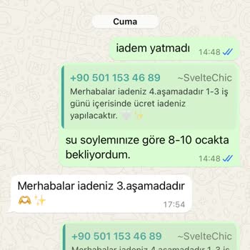 Svelte Chic Alışverişi Kabusa Dönüştü