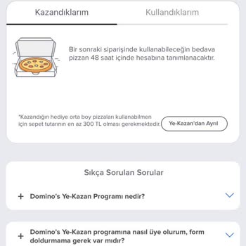 Domino's Ye Kazan Fırsatında Kaybolan Dilimler