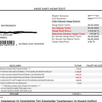 THY'de Çifte Ücret Kesintisi Mağduriyeti