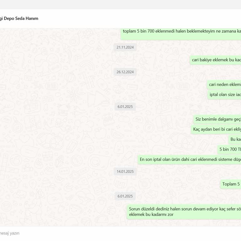 Yanlış Siparişler Ve Geciken Kargolarla İlgili Şikayet