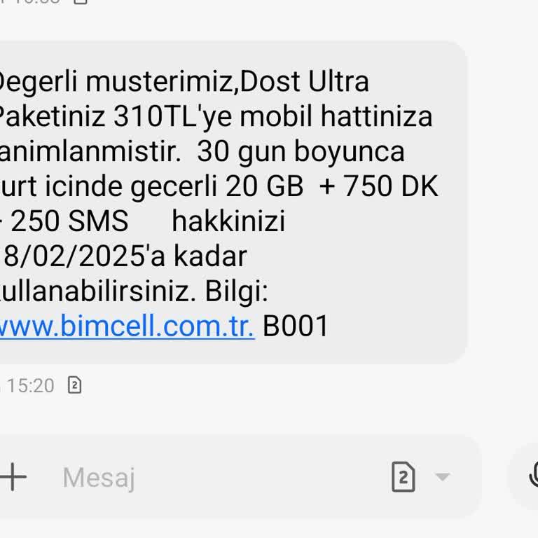 Bimcell İnternet Çekim Sorunu