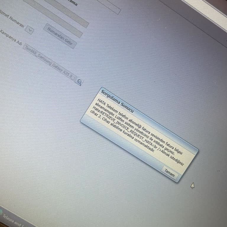 Türk Telekom'da Cihaz Alımında Sürekli Hata