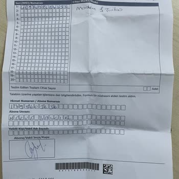 Türk Telekom'da İade Edilen Modem İçin Haksız Faturalandırma