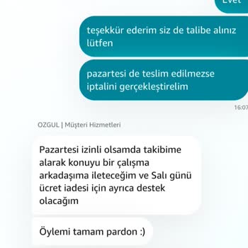 Amazon'un Teslimat Sorunu Ve Müşteri Hizmetleri İle Yaşanan Hayal Kırıklığı
