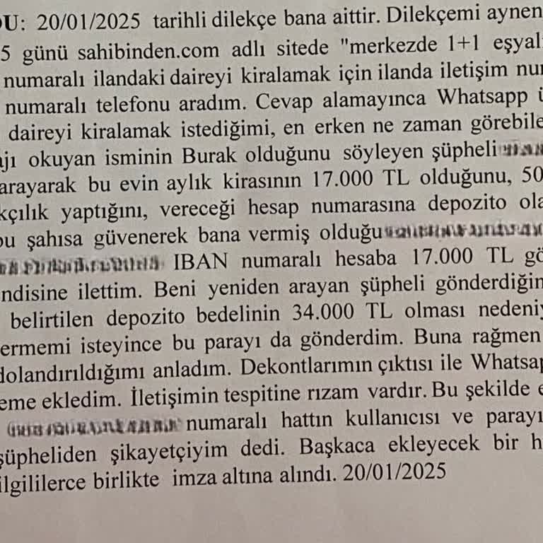 Gayrimenkul İlanında Mağduriyet
