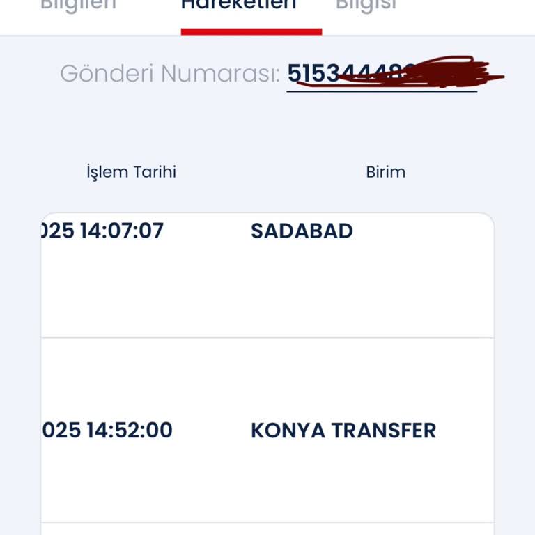 Aras Kargo Yanlış Yönlendirilen Kargo!