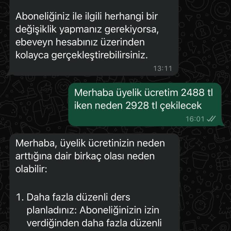 Novakid Üyelik Ücret Artışı Ve İletişim Sorunu