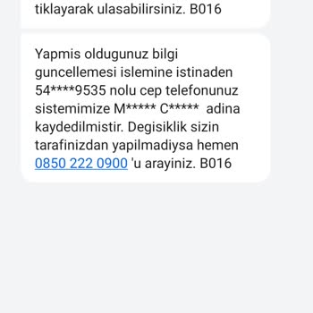 Yanlış SMS Gönderimi Ve Müşteri Hizmetleri Sorunu
