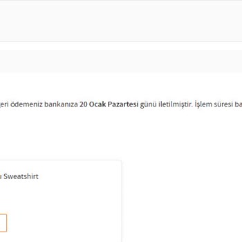 İndirimli Ürün Fiyatı Ve İptal Sorunu