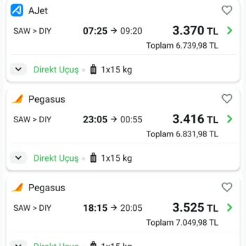 Ajet Bilet Fiyatı Şoku Ve Ek Ücretler