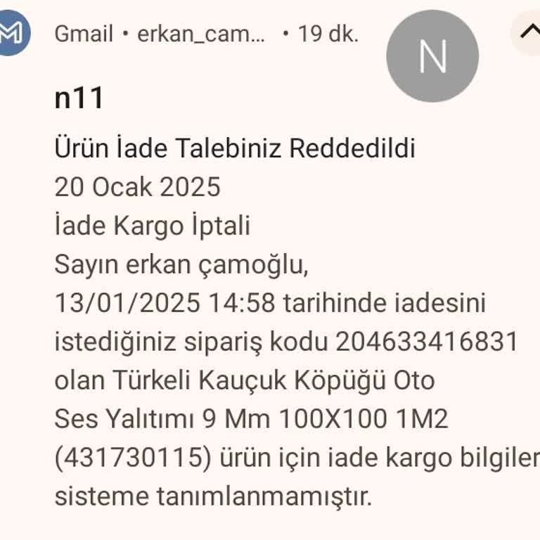 İade Talebim Sürekli Reddediliyor