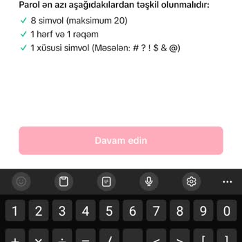 TikTok Şifre Sıfırlama Sorunu