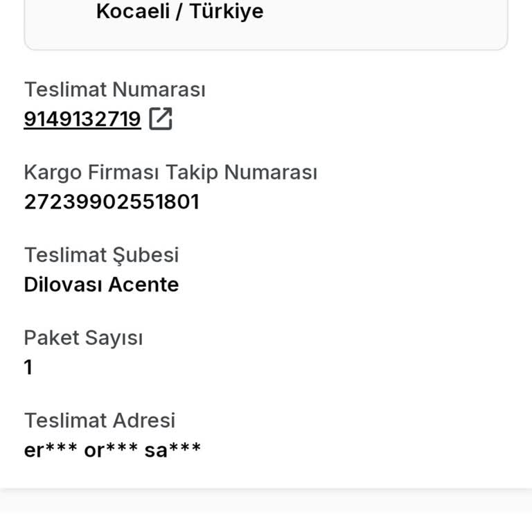 Kayıp Kargo Ve Bilinmezlik