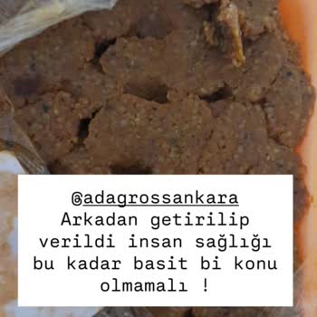 Bozuk Çiğköfte Ve İlgisiz Yetkililer