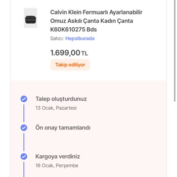 Calvin Klein Çantamda Beklenmedik Deformasyon