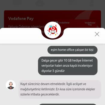 Vodafone İnternet Sinyal Sorunu Ve Yetersiz Müşteri Hizmetleri