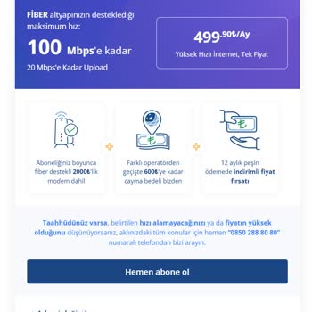 TurkNet Gigafiber Başvurum Sonuçlanmıyor Ve İletişim Eksikliği
