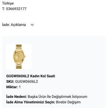 İade Sürecinde Yaşanan Sorunlar