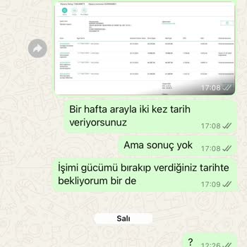 Teslim Edilmeyen Sipariş Sorunu